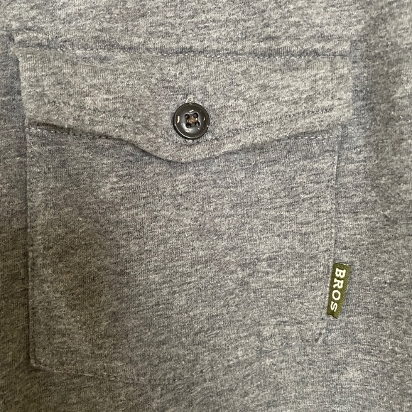 Howler Brothers Charcoal Polo Shirt - Picture 4 of 5